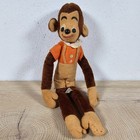 Dakin Dream Pets Monkey Chimp Plush Stuffed Doll Toy Overalls Vintage Japan 11 