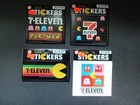 7-eleven Pac-man Decals Stickers Lot Of 4 Bandai Namco Arcade Games
