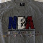 Nba Unk Loungewear Gray T Shirt Tee Basketball Team Logos Cotton Men   s Size Xl 