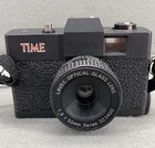 Vintage Time Magazine Promotional 35 Mm Film Camera With Case Untested