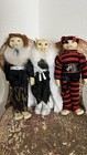 Vtg Cats Broadway Musical G g Porcelain Face Dolls Lot Playbill Aug 1983 Rare