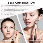 Makeup Brushes  Pro Foundation Brush And Flawless Concealer Brush Perfect For An