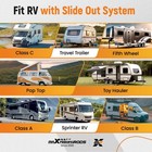 Black D-seal Rv Slide Out Seal For Slide-out System 018-312-ekd Rubber