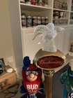 Budweiser Tap Handle Lot With Bud Man  Bud Light Knobs  Breweriana Theme