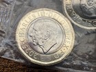 Unopened sealed Bag Of 2025   1 Coins King Charles 3rd 20 X Bees In The Bag