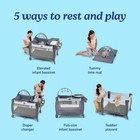 Pack N Play Portable Playard Anywhere Dreamer Baby Playpen Blue