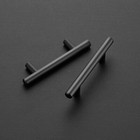 30 Pack 5 Inch Kitchen Cabinet Handles Matte Black Cabinet Pulls Black Drawer  