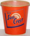 Vintage Paper Cup Drink Sun Crest 4oz Size Unused New Old Stock N-mint  Cond