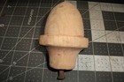 3 5  Post Finial Wood Newel Topper- All Dimensions Approx  2 63  Dia  W screw