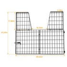 49  X 42  Heavy Duty Barn Stall Gate Two-way Door Horse Stall Gate Steel