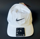 Nike Dri Fit Adv Club Cap Unstructured Tennis Hat White Size L xl Fb5598 100 Nwt