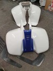 Plastics Set For Suzuki Lt50 White Front  Rear Fender  Blue Nose Panels Mudflaps