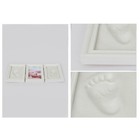 Handprint And Footprint Kit Clay Hand Print Picture Frame For Newborn I8i0