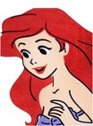 Disney The Little Mermaid Ariel Beach Towel 29 x59  100  Cotton Nwt