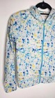 Crewcuts Active Hoodie Youth Large Blue Yellow Tie-dye Full Zip Jacket Athletic