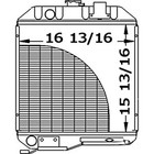Tractor Radiator Fits Ford New Holland 1715 Model Sba310100630
