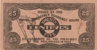 Philippines 1942 25 Centavos Uncirculated Banknote Pick S133 Bargain Bin