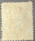 St Lucia Qv Stamp 1864 Sg14bx   1s  Orange  Perf 12    Very Good Used  Cat   60