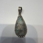 Royston Ribbon Turquoise Southwestern Sterling Silver Pendant 