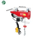 110v 2200lbs Mini Electric Hoist With Remote Control single double Slings