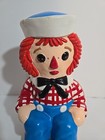 Raggedy Ann Coin Piggy Bank Ceramic Vintage Collectible 