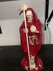 Santa Muerte Roja 12 Inch   Red Santa Muerte
