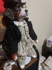 Custom Bernese Mt Dog Porcelain Doll W Accessories