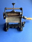 Antique Charles P  Giunta Pasta Roller Maker Phila Pa Cast Iron Extra Roll