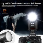 Us Godox V1 V1pro C Ttl Hss Li-ion Round Head Camera Flash Speedlite For Canon