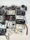 Lot Of 22 Canon  Nikon  Olympus And More Digital Bridge   Film Cameras Read 