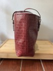 Michael Kors Jet Set Travel Medium Tote Mulberry Embossed Logo Gold Hardware