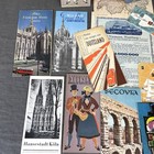 Vtg Ephemera Travel Brochures  Maps  Holland Belgium Milano Germany 40s 50s 60s