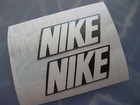 Back To The Future  Mag   Glow In The Dark   Nike Strap Stickers   Set Of Two  
