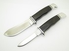 Vintage 3 Liner 1972-86 Buck 117 Trophy Set 103 116 Fixed Hunting Knife   6054 