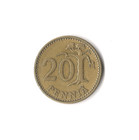 1963 Finland - 20 Pennia - 916 - Aluminum Bronze - 4 5g