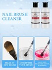 Ebanku 0 33 Fl Oz  pack Of 3   Acrylic Nail Brush Cleaner   Scrub 120ml