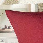  Set Of 2 Outdoor Waterproof Throw Pillow Covers 18  X 18   pack Of 2  Burgundy