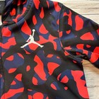 Nike Air Jordan Therma-fit Zipper Hoodie Red Blue Black Jacket Kids Med 5-6yr