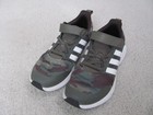 Adidas Cloudfoam Boy s Camouflage Pattern Athletic Shoes Youth Size 2 5