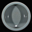 7 6  China Old Classic Porcelain Song Ru Kiln Marked Sky Cyan Glaze Brush Wash