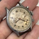 Broken Vintage Aralda Suisse Watch Incabloc Watch Landeron Chronograph - Parts