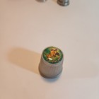 19 Assorted Souvenir Collector Thimbles Metal Pewter States Cities Places