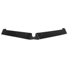Pair Snow Plow Cutting Edge Kit For 8  2  V-blade Boss Plow Power V   Power V Xt