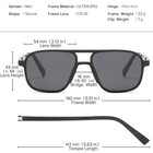 Unieowfa Blue Light Blocking Reading Glasses Men  1 0 All  1910-black Frame