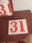 Vintage 1981 Dated Metal Coca Cola Perpetual Calendar Advertising Sign  17  X 9 
