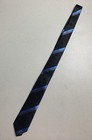 Thin Blue Line Back The Blue Police Black   Blue Neck Tie Brand New