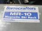 Nob New Barrecrafters Mr-10 Magnetic Ski Roof Rack For 2pr   Quality Made Italy