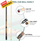 Homeseason Pool Cue Stick 57  Billiard Sticks Professional 19oz With Bag 
