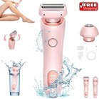 Lady Shaver Wet And Dry Bikini Electric Shaver Razors For Women Gentle On Skin
