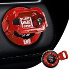 Push Start Button Cover  Engine Start Stop Button Cover  Touch A2-mechanic-red
